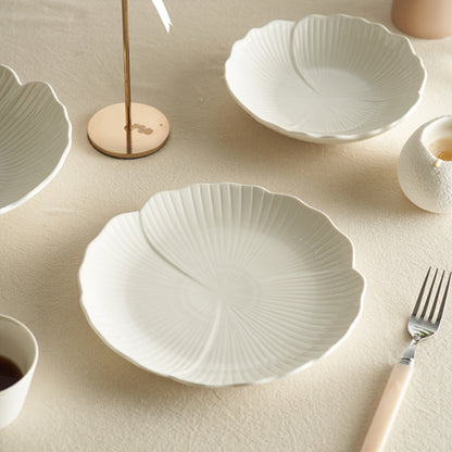 Petal-shaped Ceramic Fruit Plates