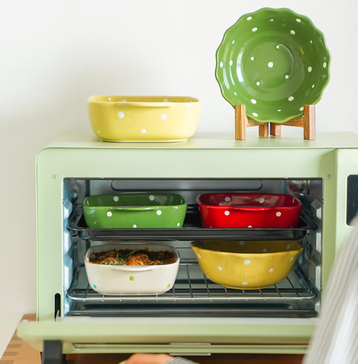 Ceramic Bowl for Salad Fruit Breakfast - PeauleyHome