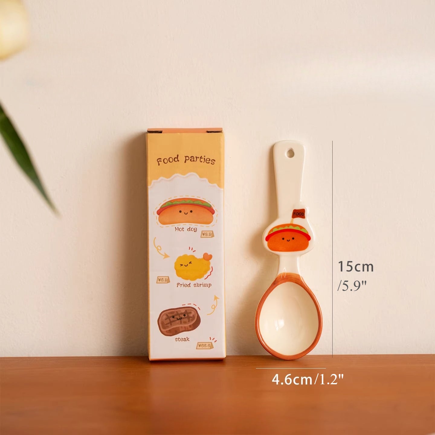 Adorable Ceramic Underglazed Breakfast Plates