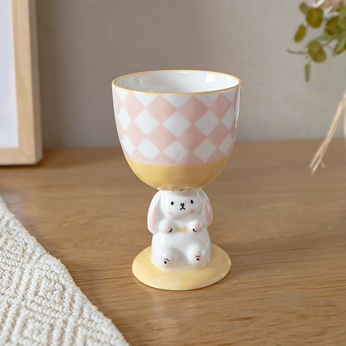 Novelty Bunny Cup Lovely Ceramic Mug Goblet Ideal Gifts - PeauleyHome