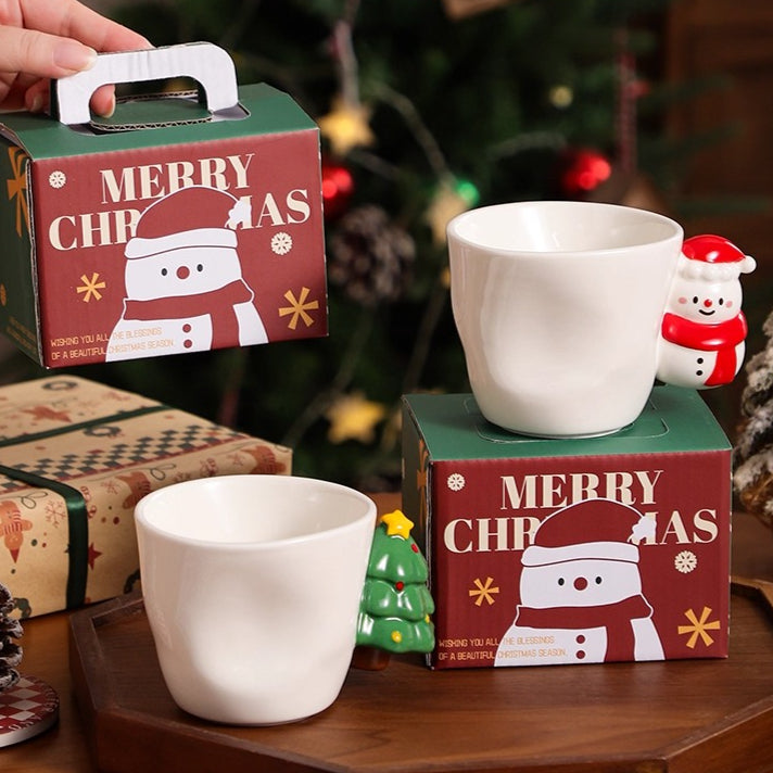 Adorable Christmas Ceramic Mug Coffee Cup Gift