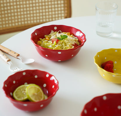 Ceramic Bowl for Salad Fruit Breakfast - PeauleyHome