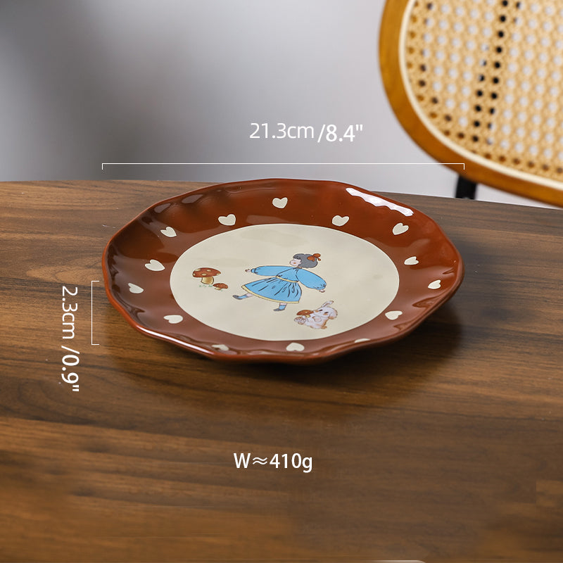 Original Adorable Ceramic Plates Bowls Set - PeauleyHome