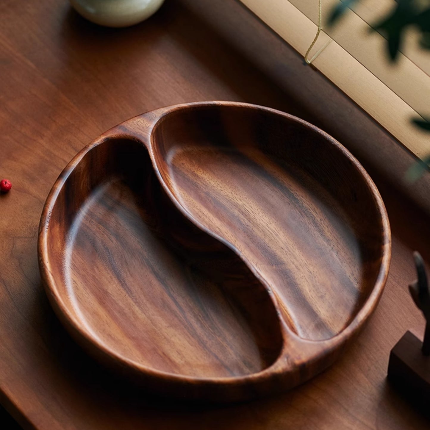 Delicate Wooden Tray for Fruits Desserts