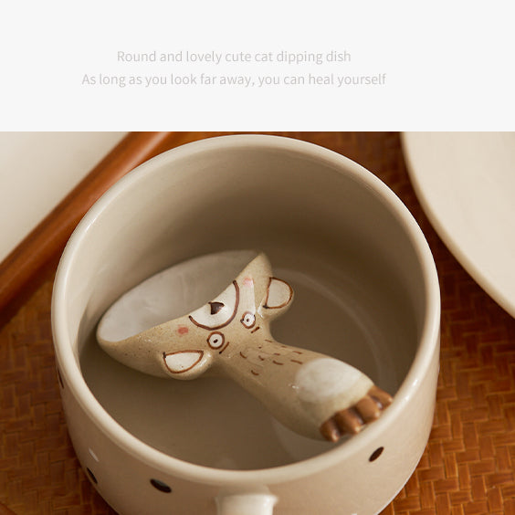 Lovely Ceramic Catoon Coffee Spoon - PeauleyHome