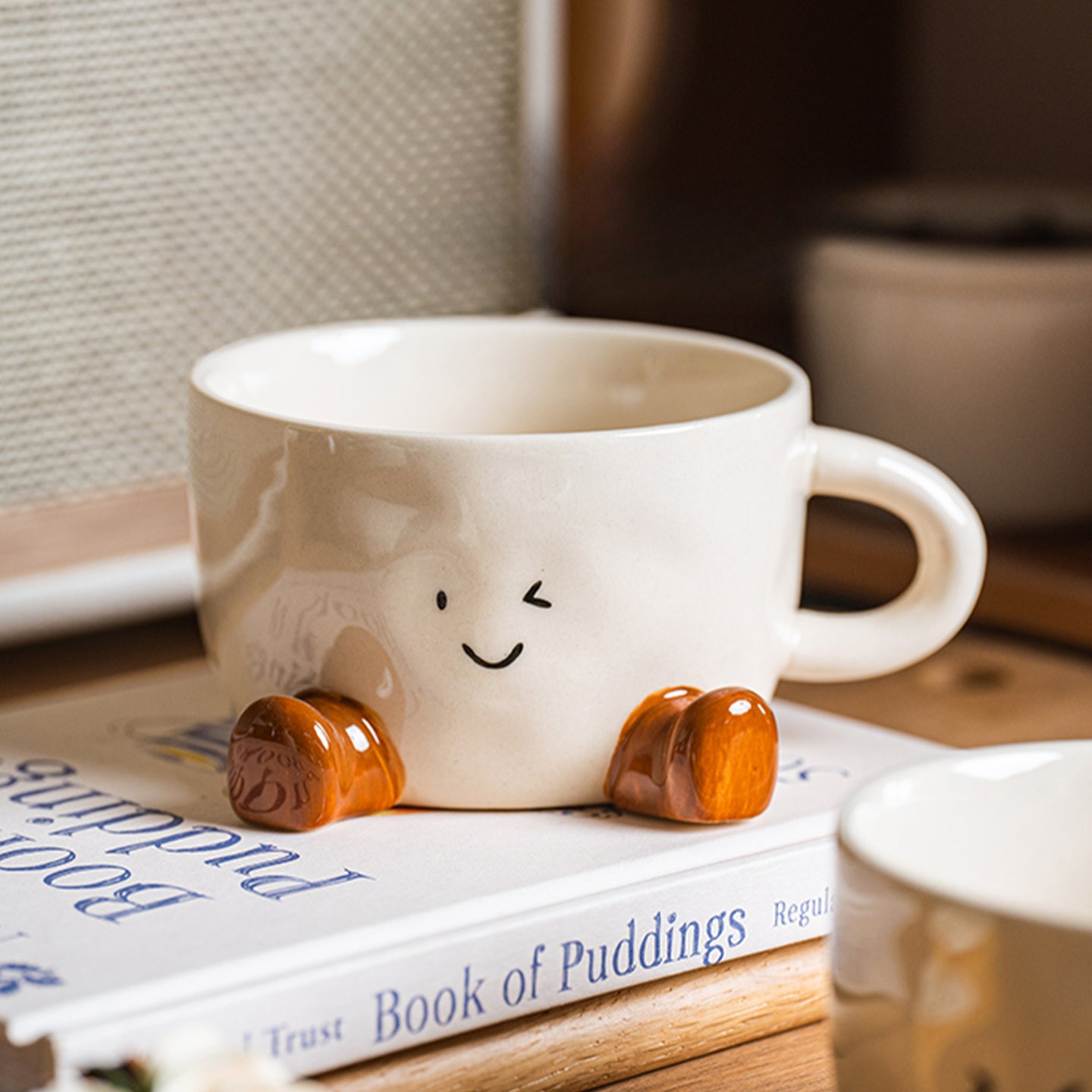 Adorable Ceramic Mug for Tea or Coffee