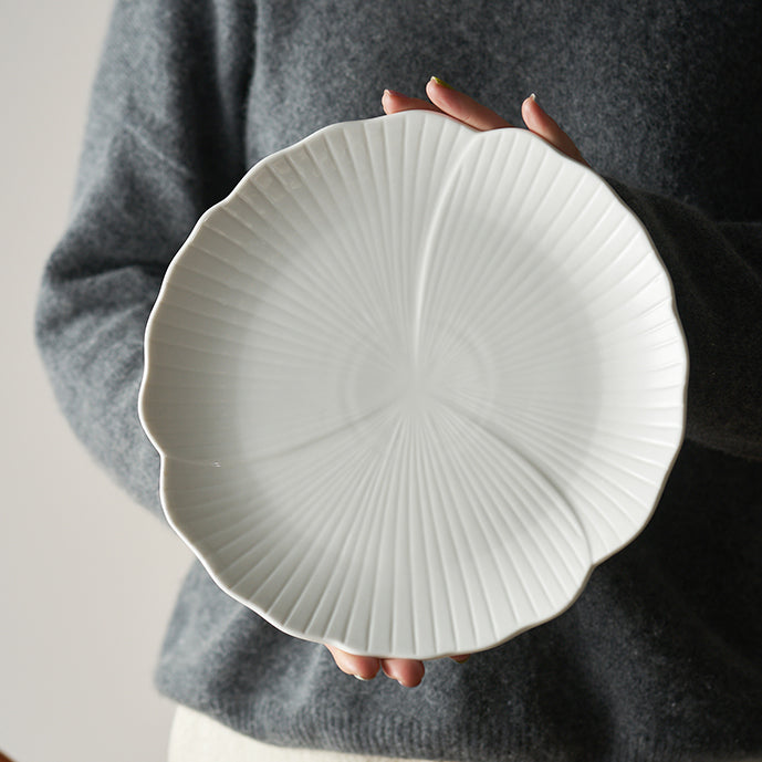 Petal-shaped Ceramic Fruit Plates