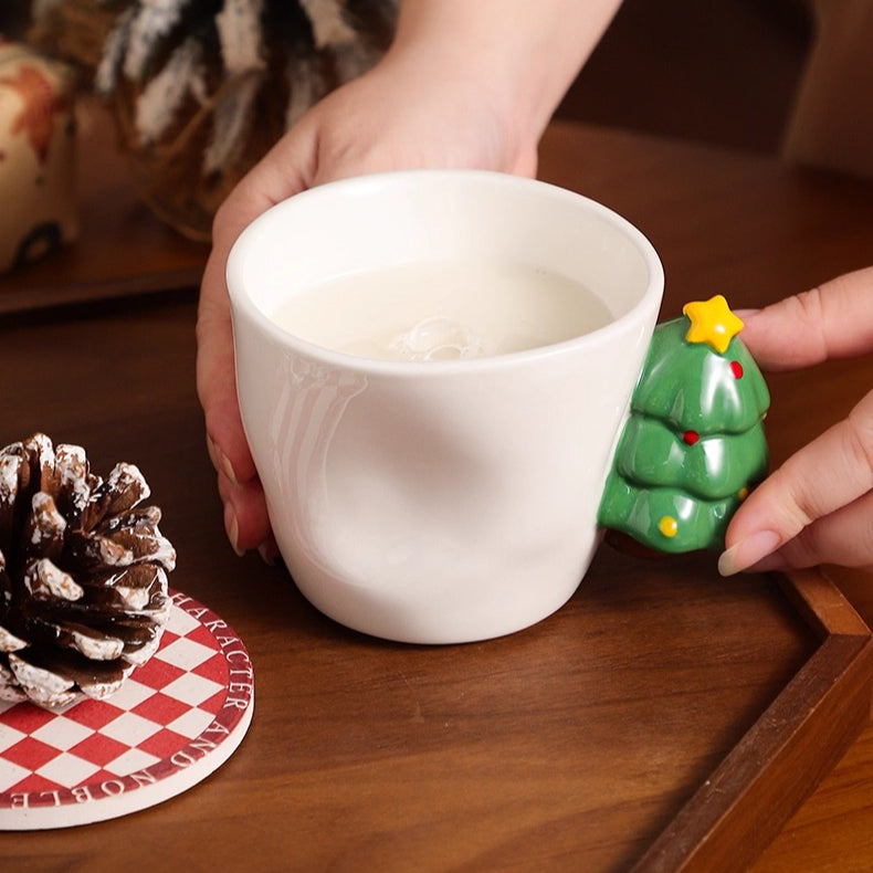 Adorable Christmas Ceramic Mug Coffee Cup Gift