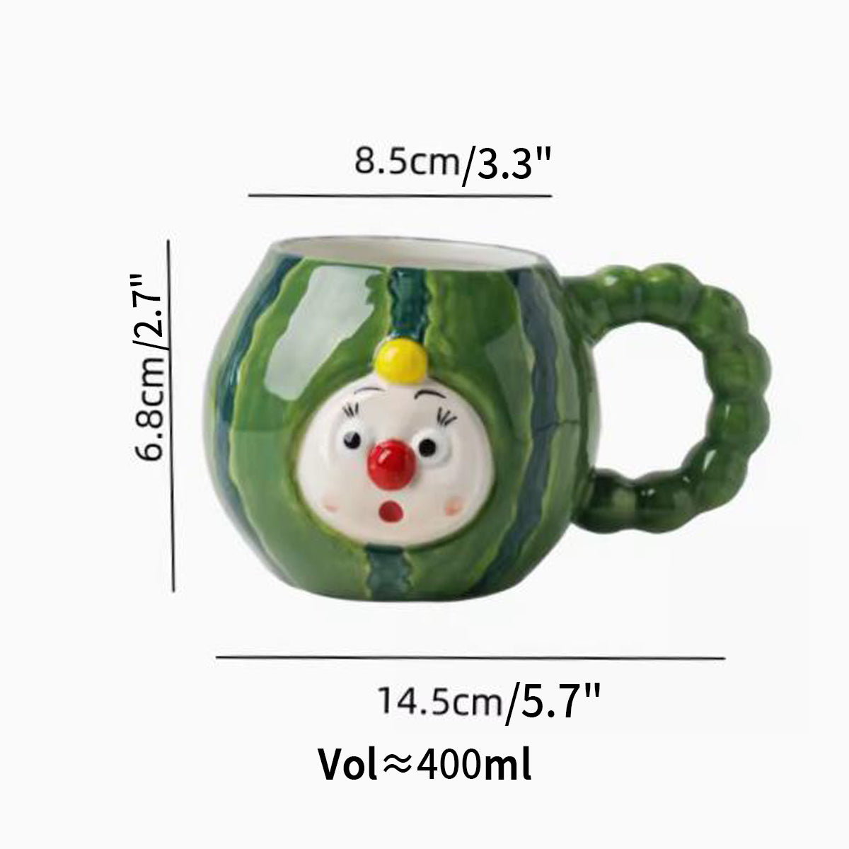 Adorable Joker-face Ceramic Coffee Mug