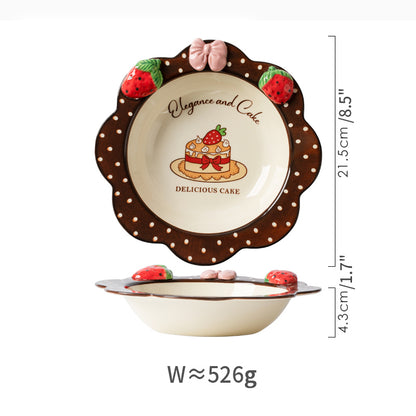 Adorable Ceramic Plates Bowls Set for Home