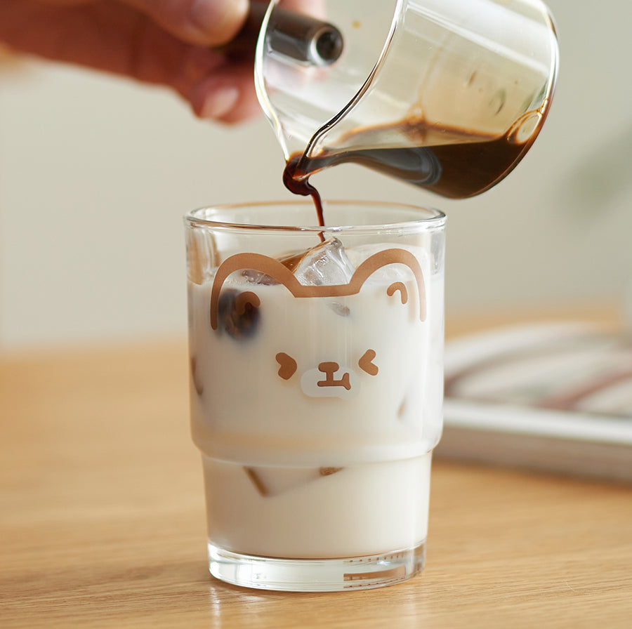 Adorable Glass Cup for Milk Juice - PeauleyHome