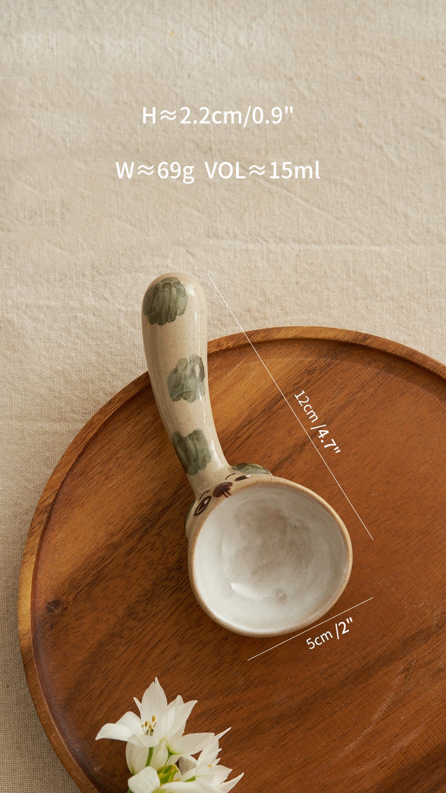 Lovely Ceramic Catoon Coffee Spoon - PeauleyHome