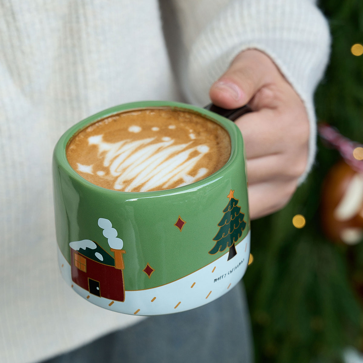 Original Christmas Gift Snowman Ceramic Mug