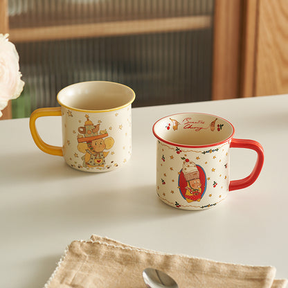 Designer Edition Twinkle Ceramics Lovers Mugs with Gift Box