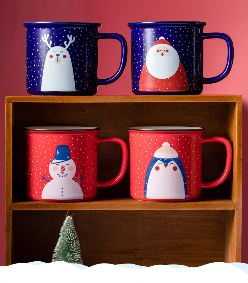 Christmas Series Ceramic Mug New Year Gifts