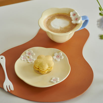 Delicate Pink Ceramic Cup Set