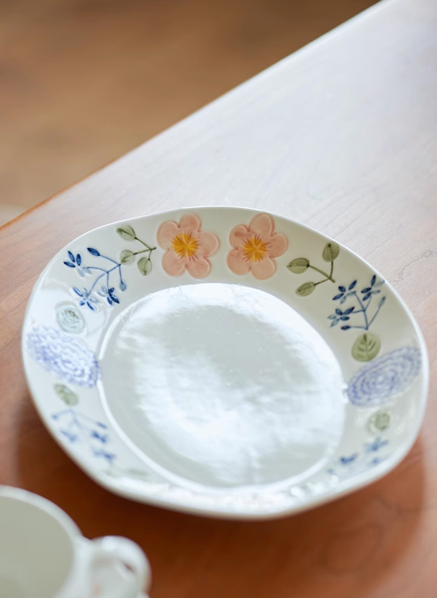 Delicate Cute Ceramic Plates Mugs for Tea Desserts - PeauleyHome