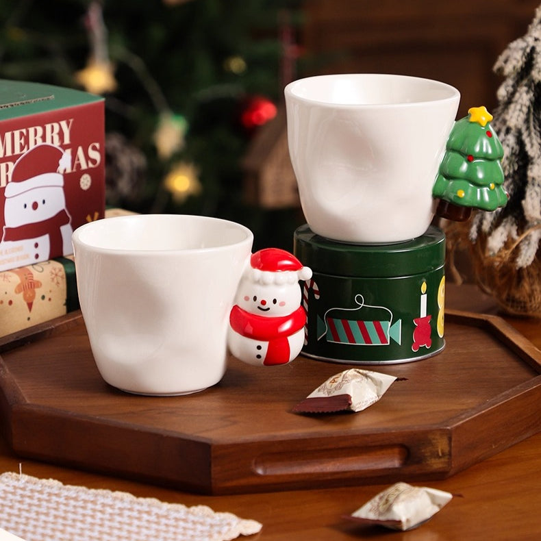 Adorable Christmas Ceramic Mug Coffee Cup Gift