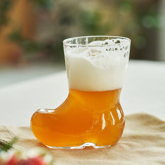 Boots-shaped Novel Glass for Juice or Wine