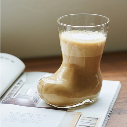 Boots-shaped Novel Glass for Juice or Wine