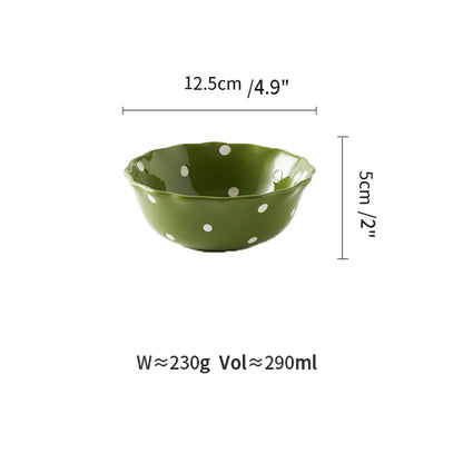 Ceramic Bowl for Salad Fruit Breakfast - PeauleyHome