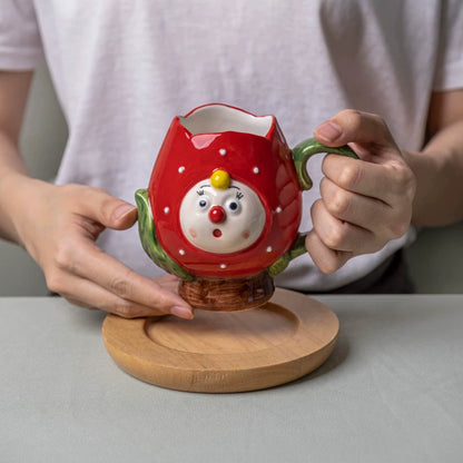 Adorable Joker-face Ceramic Coffee Mug