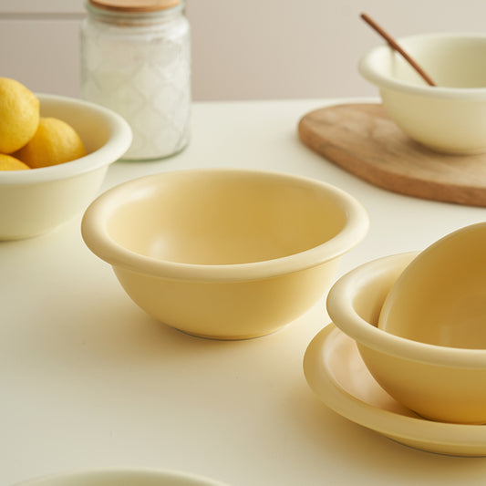 Nordic Cream-style Ceramic Plates Bowls Tablewares - PeauleyHome