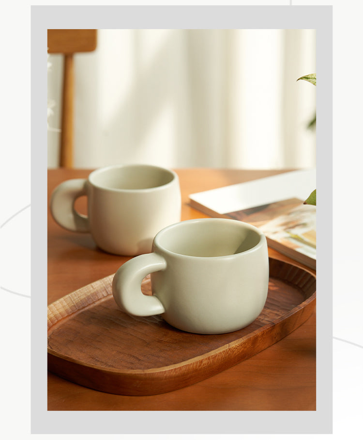 Nordic Simple Ceramic Mug for Home Office - PeauleyHome