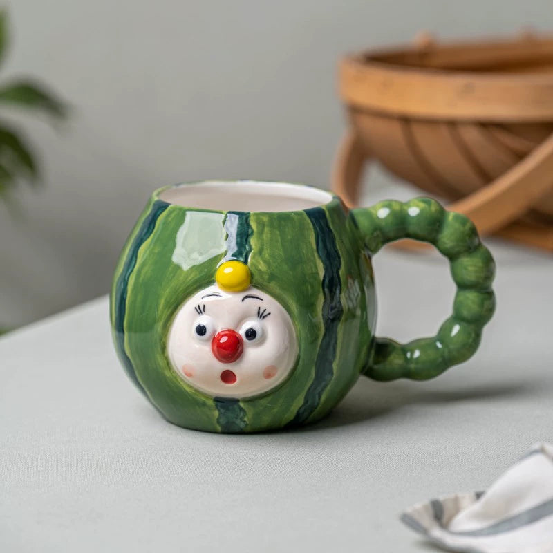 Adorable Joker-face Ceramic Coffee Mug