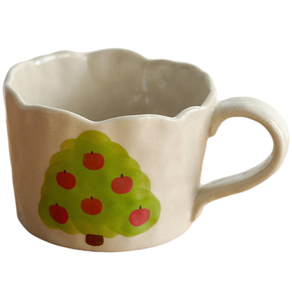 Ceramic Fruit Mug for Afternoon Tea Coffee - PeauleyHome