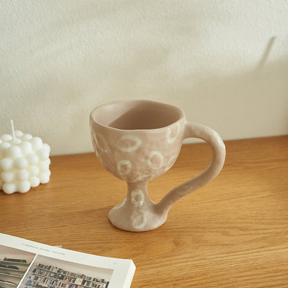 Handmade Ceramic Goblets Coffee Mugs - PeauleyHome