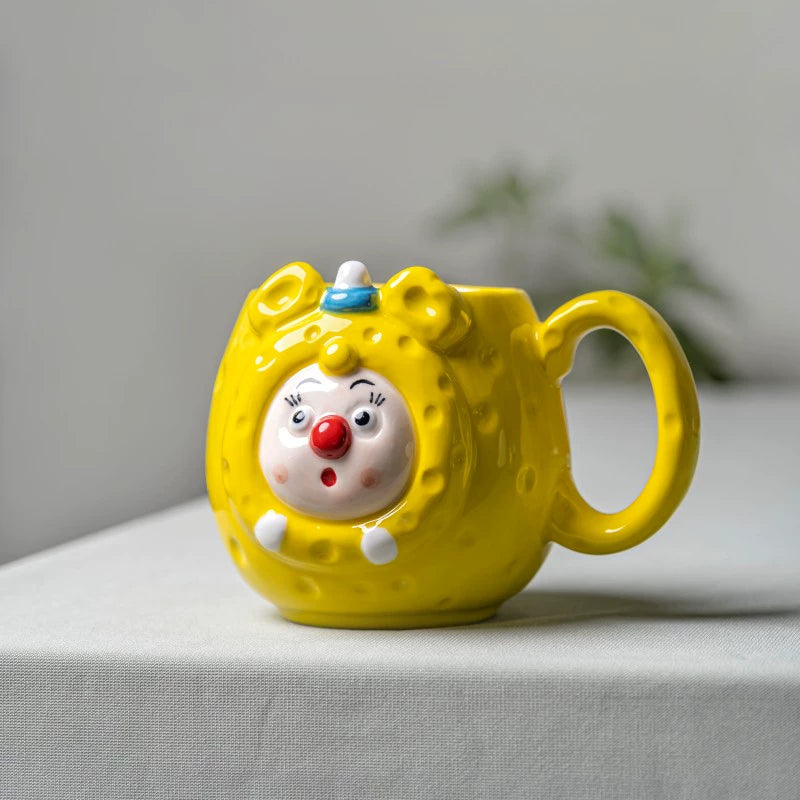 Adorable Joker-face Ceramic Coffee Mug