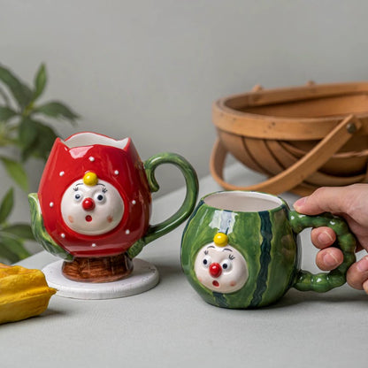 Adorable Joker-face Ceramic Coffee Mug