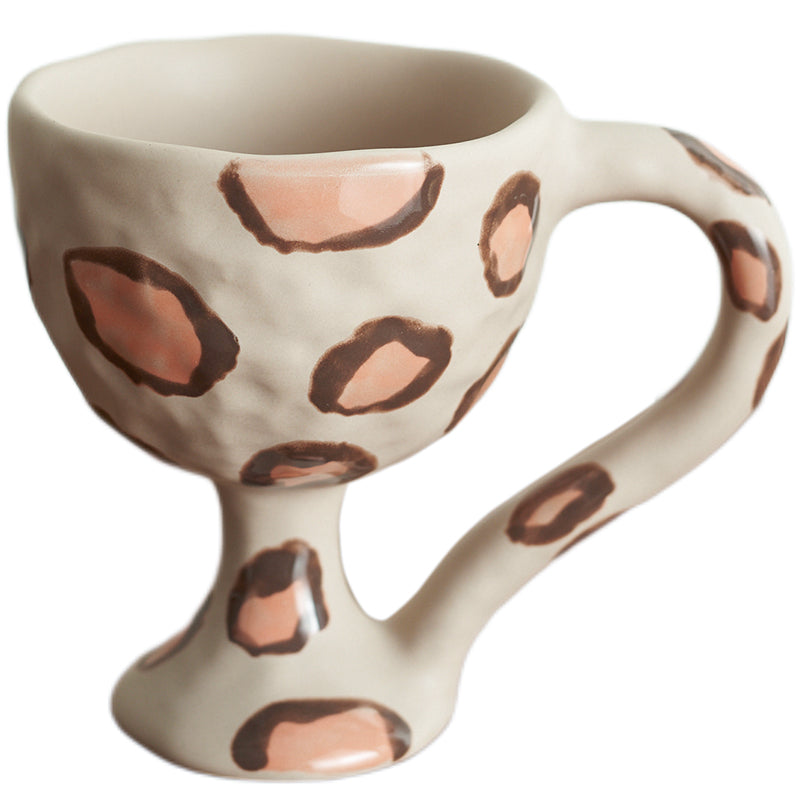 Handmade Ceramic Goblets Coffee Mugs - PeauleyHome