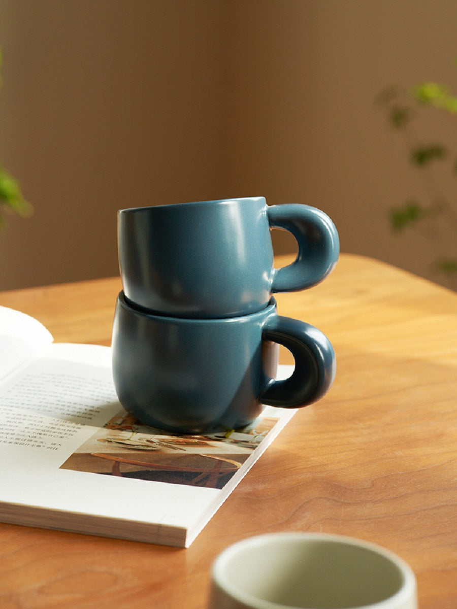 Nordic Simple Ceramic Mug for Home Office - PeauleyHome