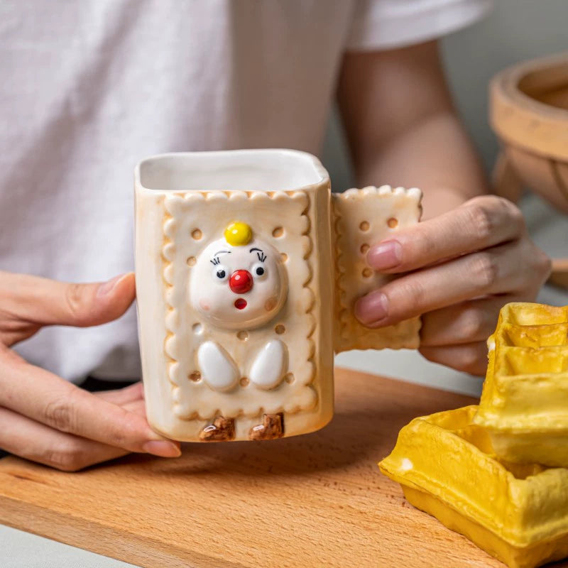 Adorable Joker-face Ceramic Coffee Mug