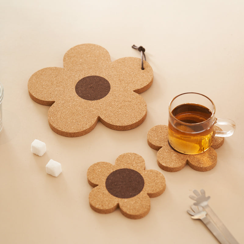 New Arrival Wood Cup Pad Mat - PeauleyHome