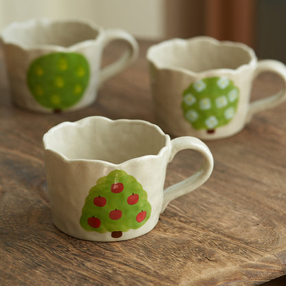 Ceramic Fruit Mug for Afternoon Tea Coffee - PeauleyHome