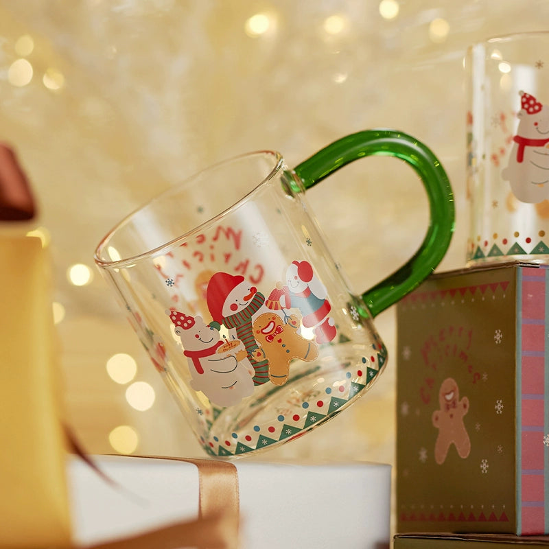 Christmas Gift Original Glass Mug Water Cup