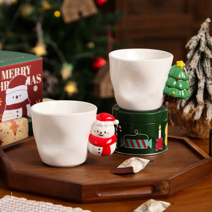 Adorable Christmas Ceramic Mug Coffee Cup Gift
