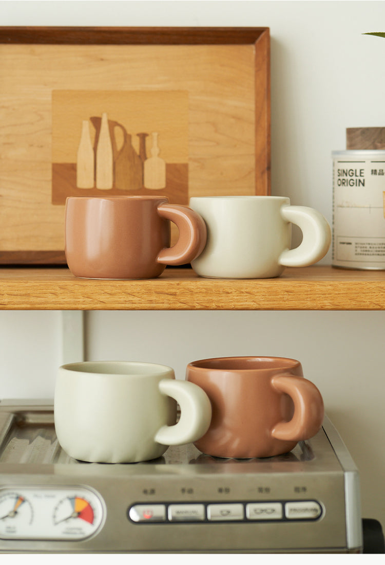 Nordic Simple Ceramic Mug for Home Office - PeauleyHome