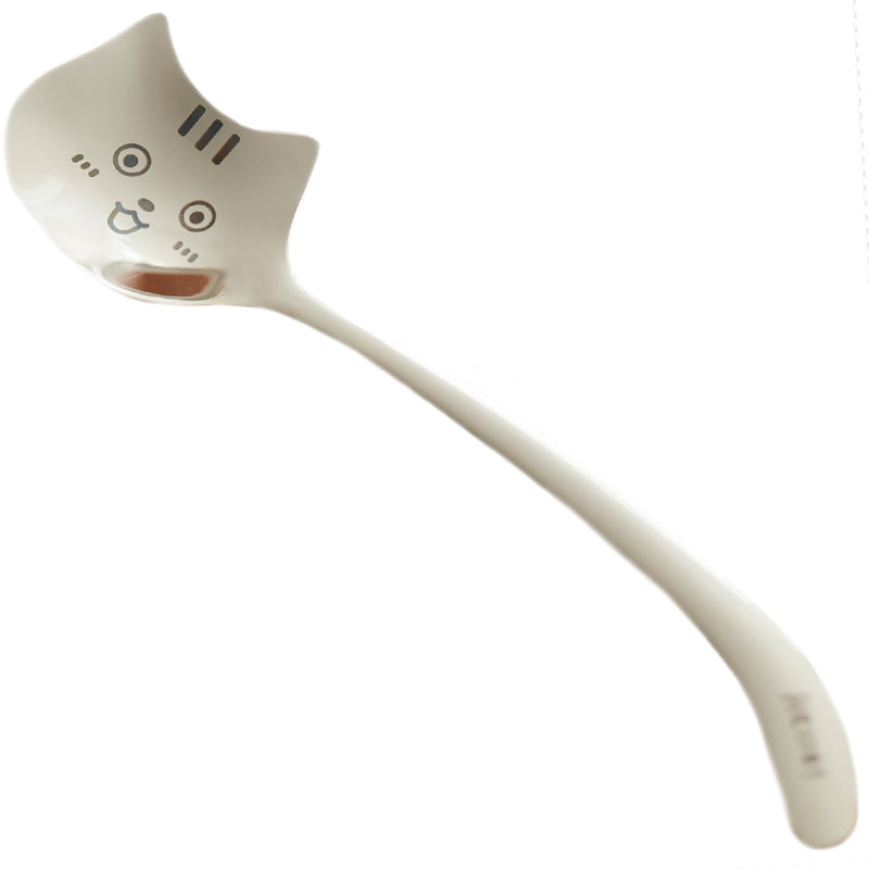 Stainless Steel Kitten Coffee Spoon - PeauleyHome