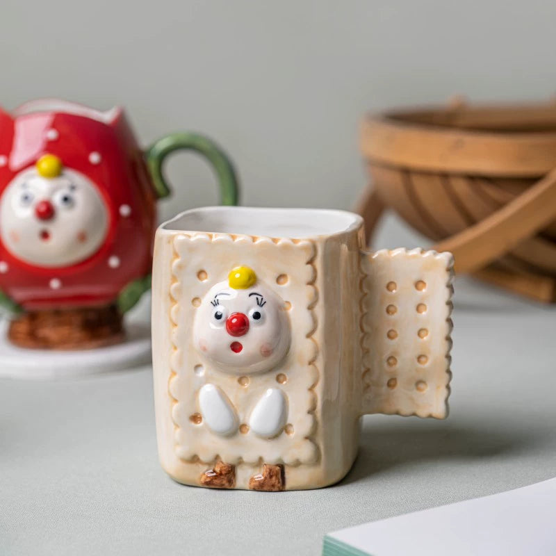 Adorable Joker-face Ceramic Coffee Mug