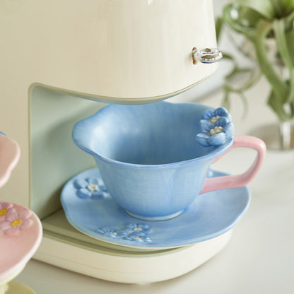 Delicate Pink Ceramic Cup Set