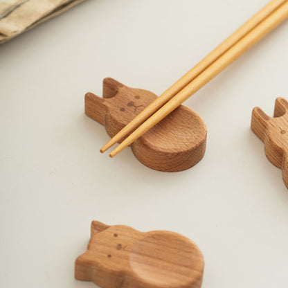 Wooden Tray for Chopsticks or Cutlery