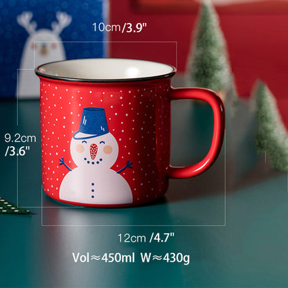 Christmas Series Ceramic Mug New Year Gifts