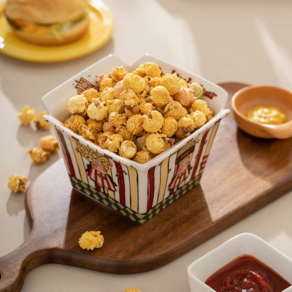 Cute and Delicate High-Temperature Resistant Popcorn Bowl