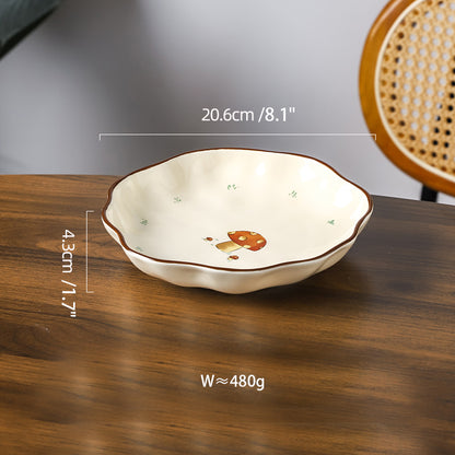 Original Adorable Ceramic Plates Bowls Set - PeauleyHome