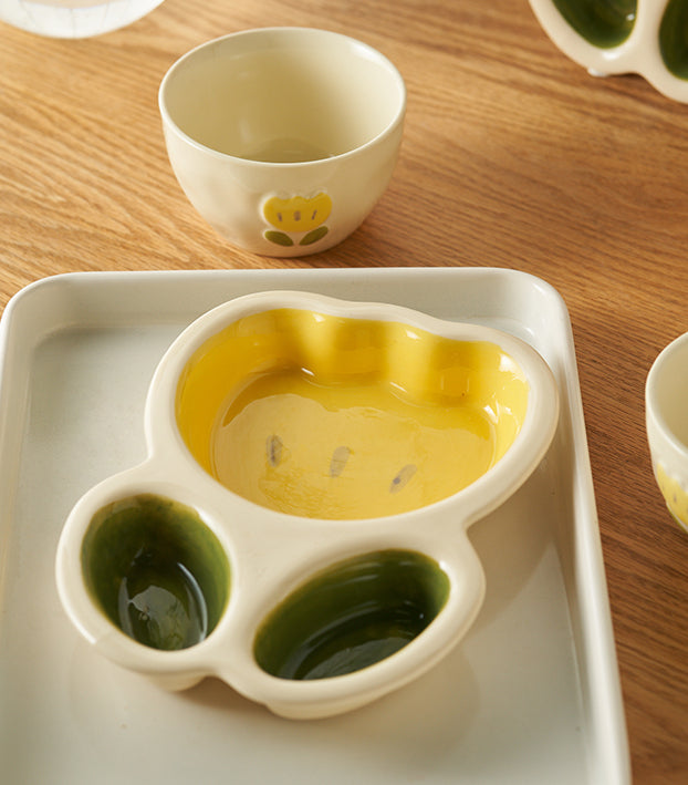 Adorable Ceramic Rice Bowls Tablewares Set - PeauleyHome