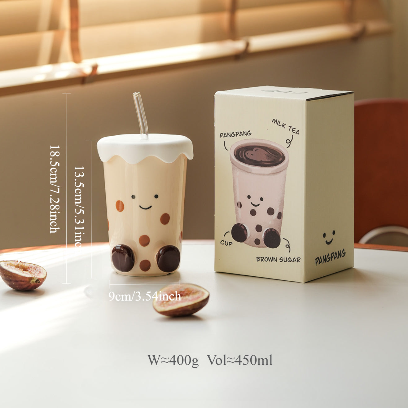 Cute Underglazed Ceramic Cup Bowl Plate